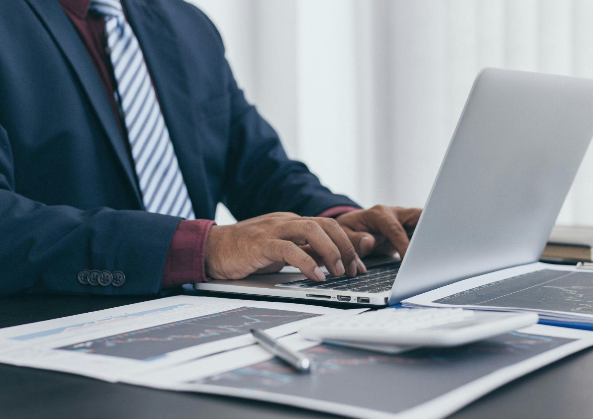Laptop user stock image Laptop user stock image