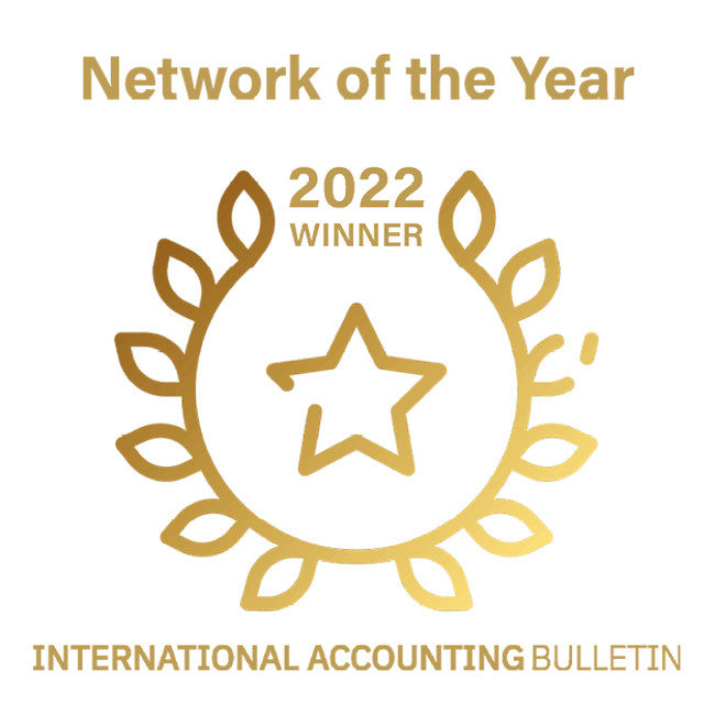 Network of the year 2022 winners badge