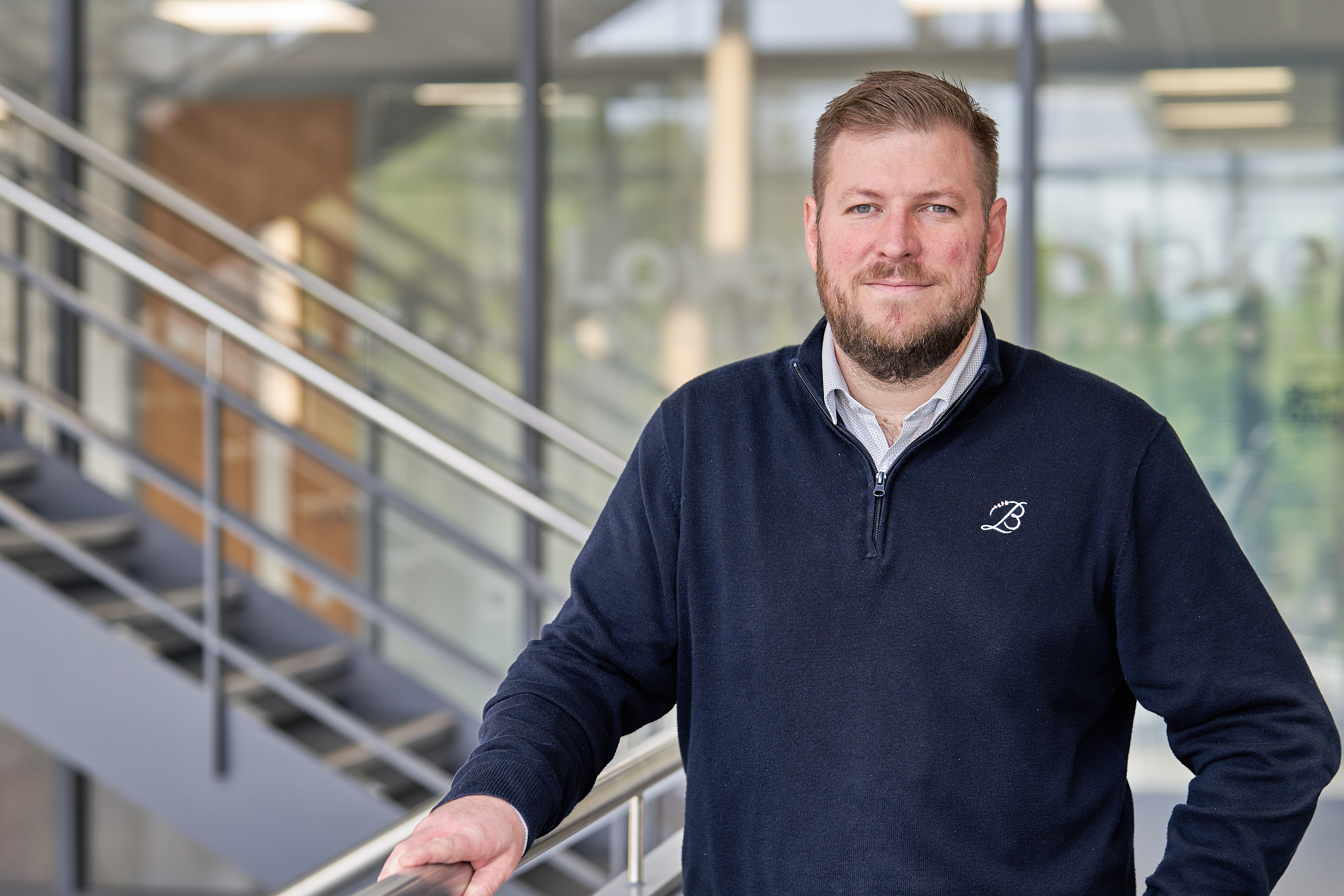 Alex Harrington, Manager for Lovewell Blake