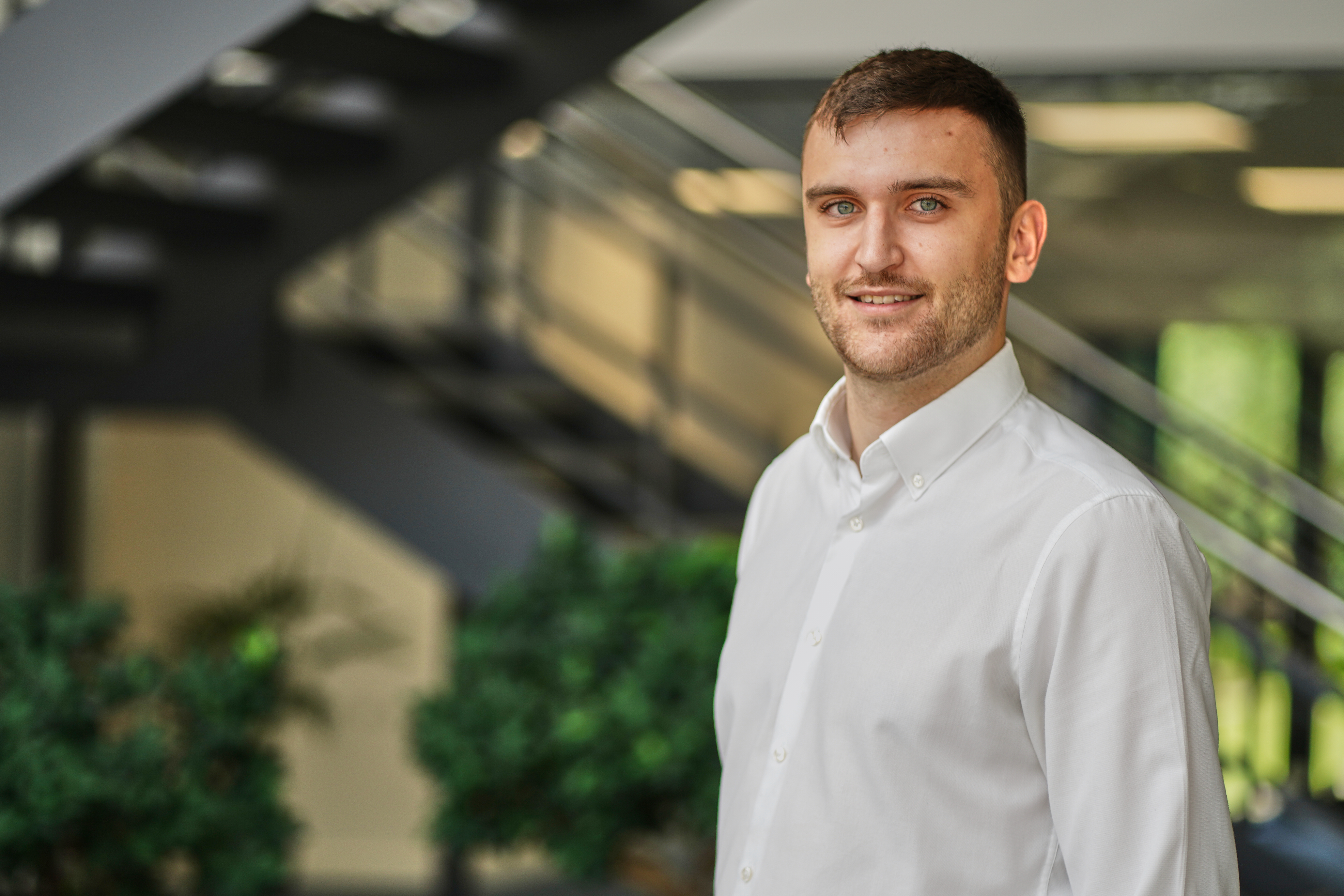 Lewis Perretta, Assistant Manager for Lovewell Blake