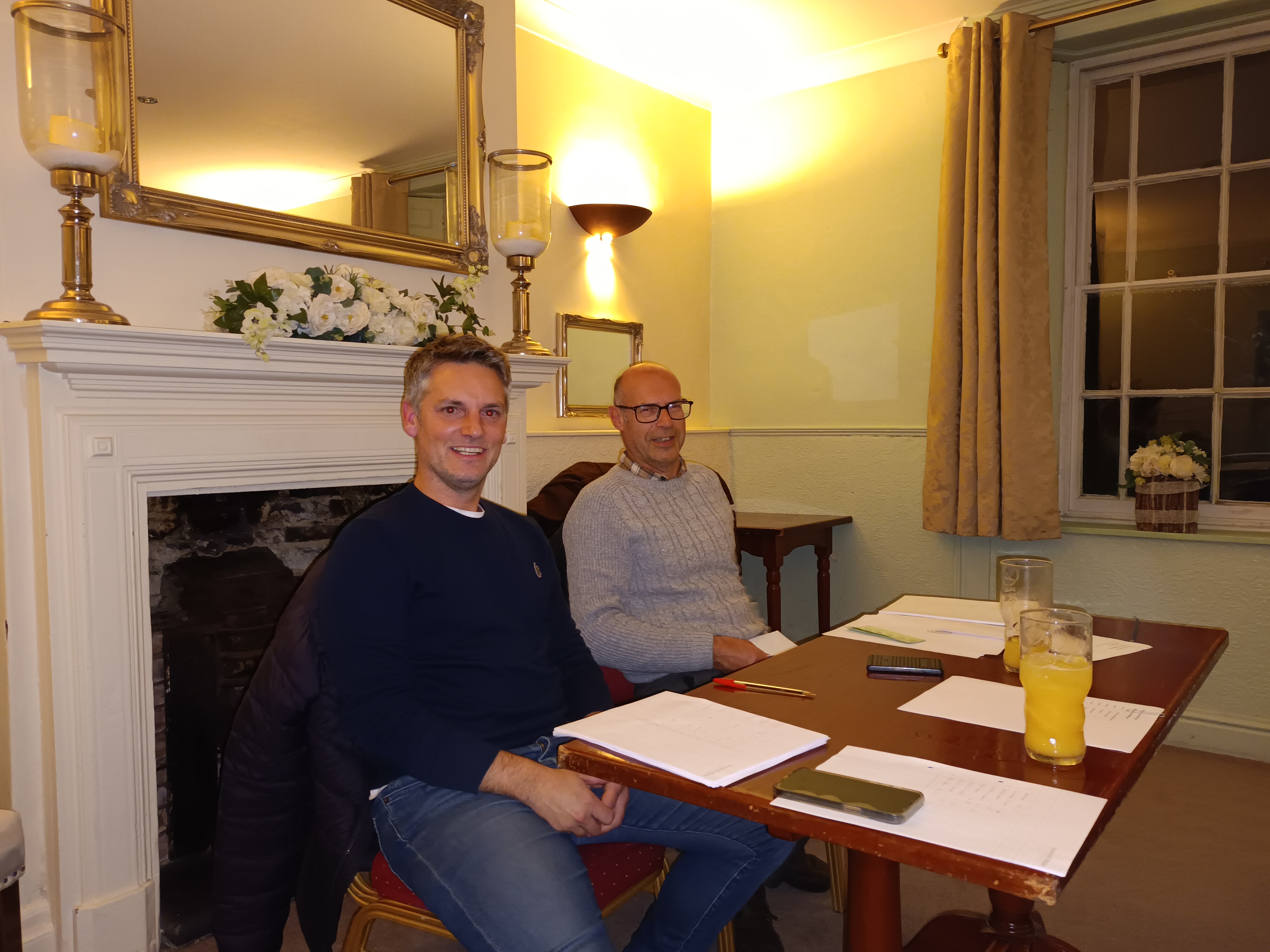 Jamie Norton and Colin Chamberlain