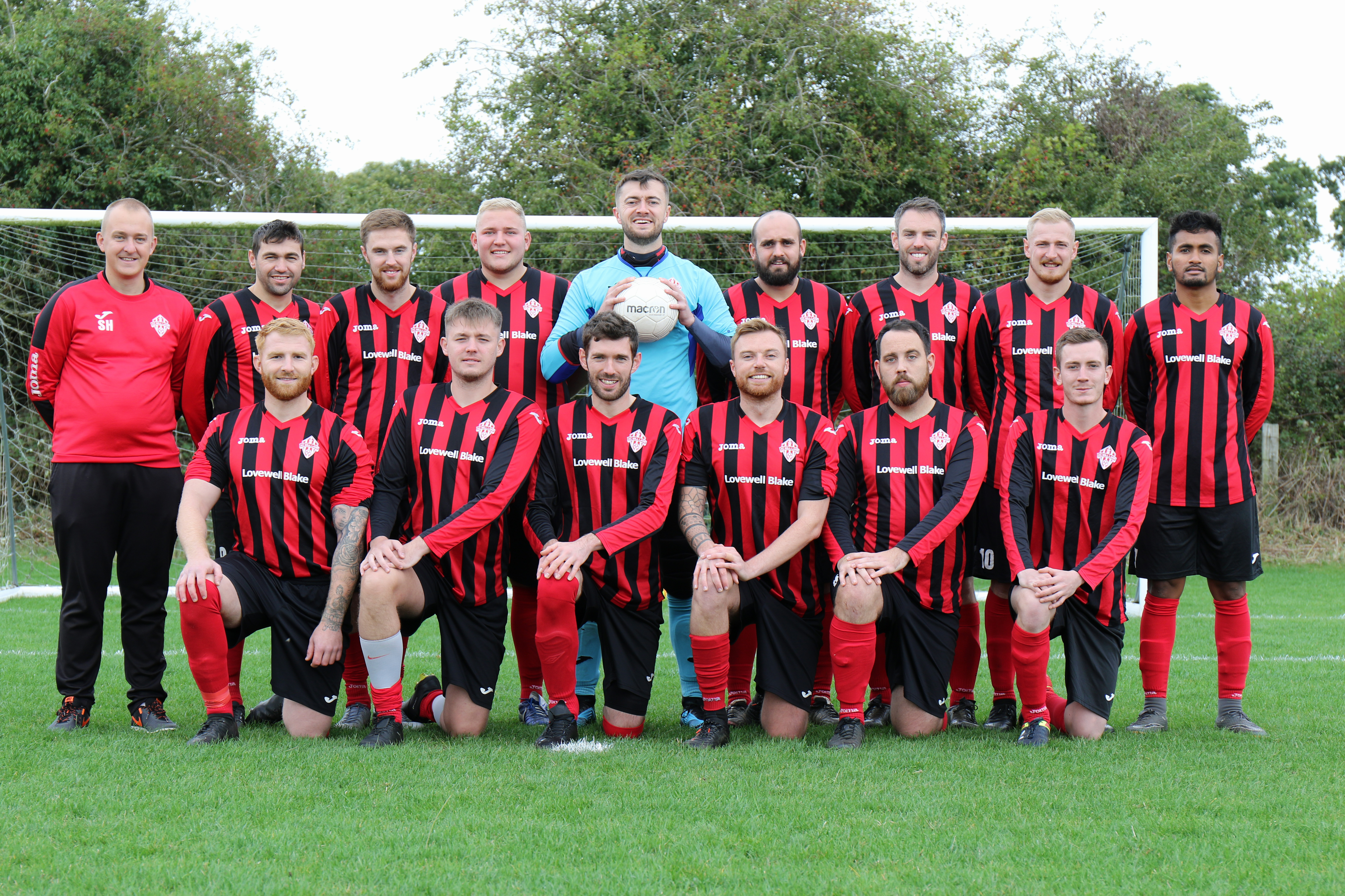 Lovewell Blake sponsors new sports tops