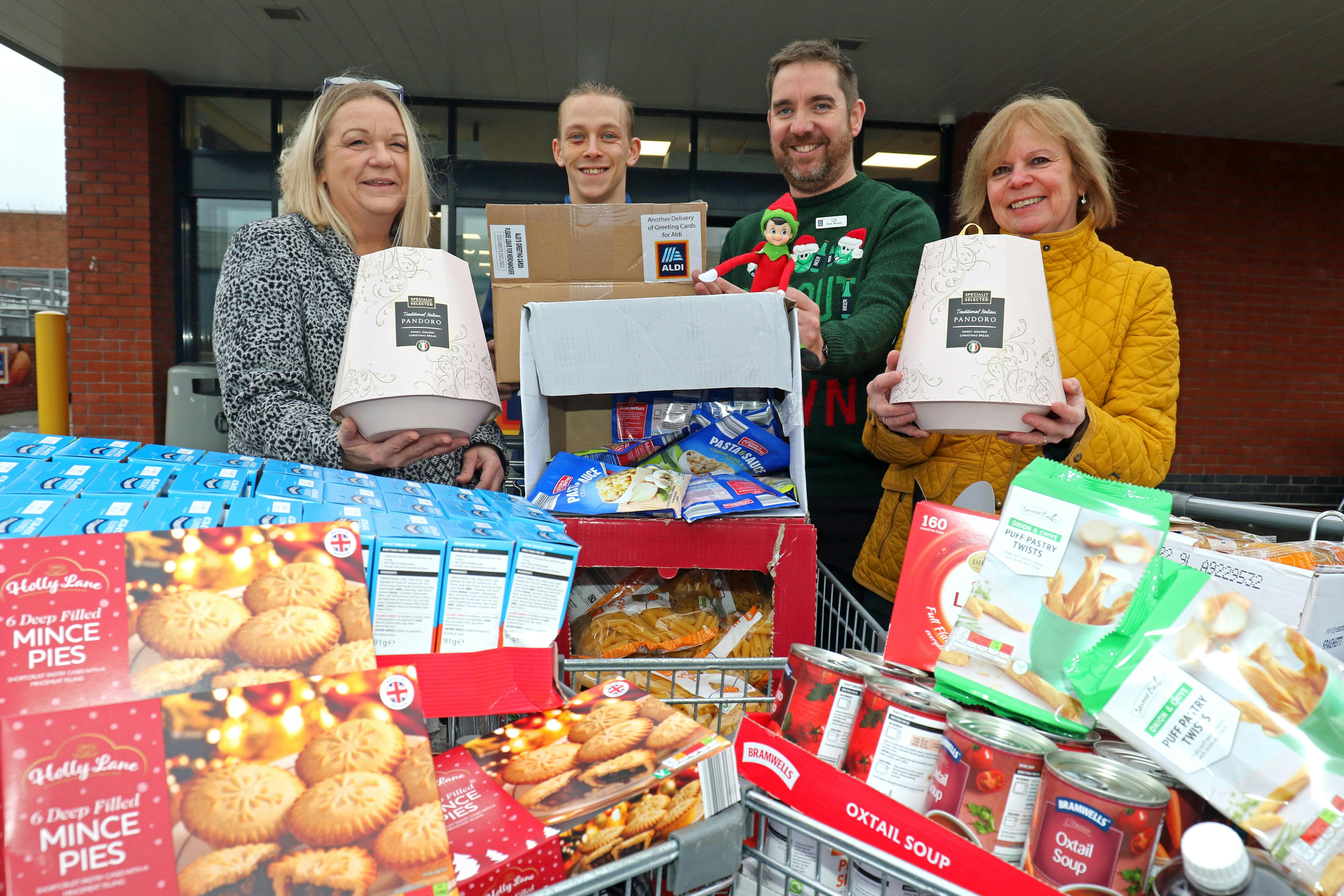 Lovewell Blake accountants donating food Lovewell Blake accountants donating food