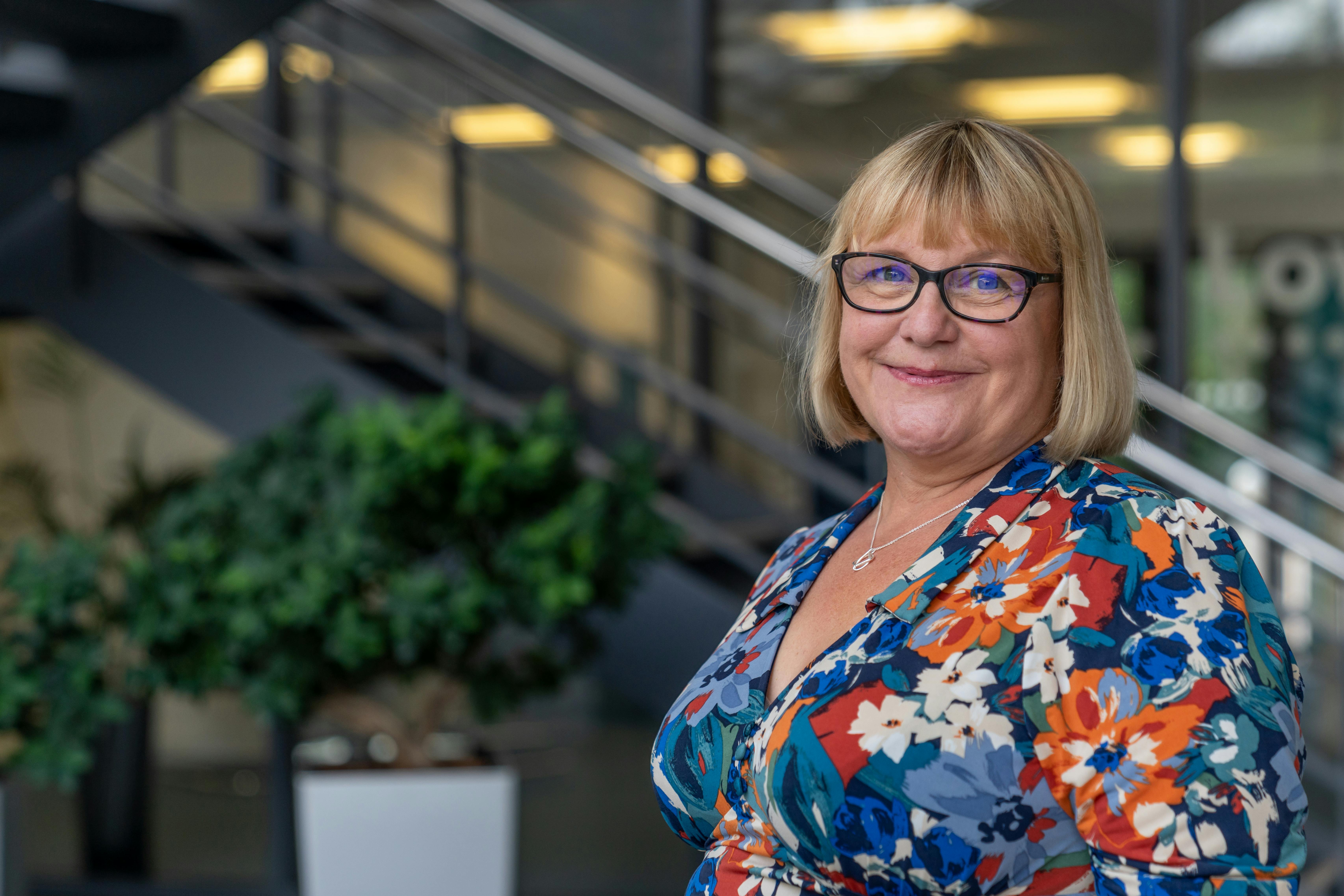 Natalie Miller, manager for Lovewell Blake Natalie Miller, manager for Lovewell Blake