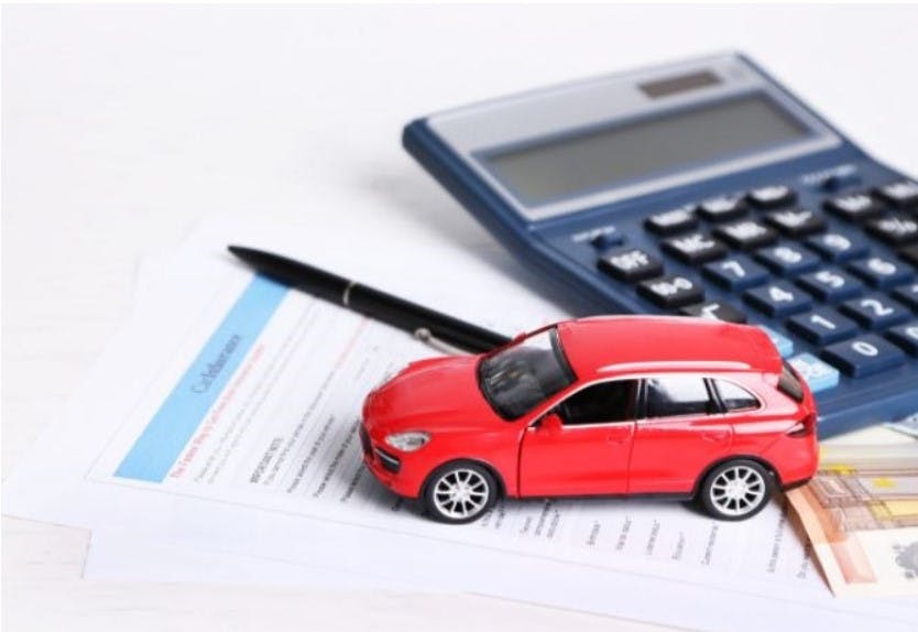 Stock image of car expenses