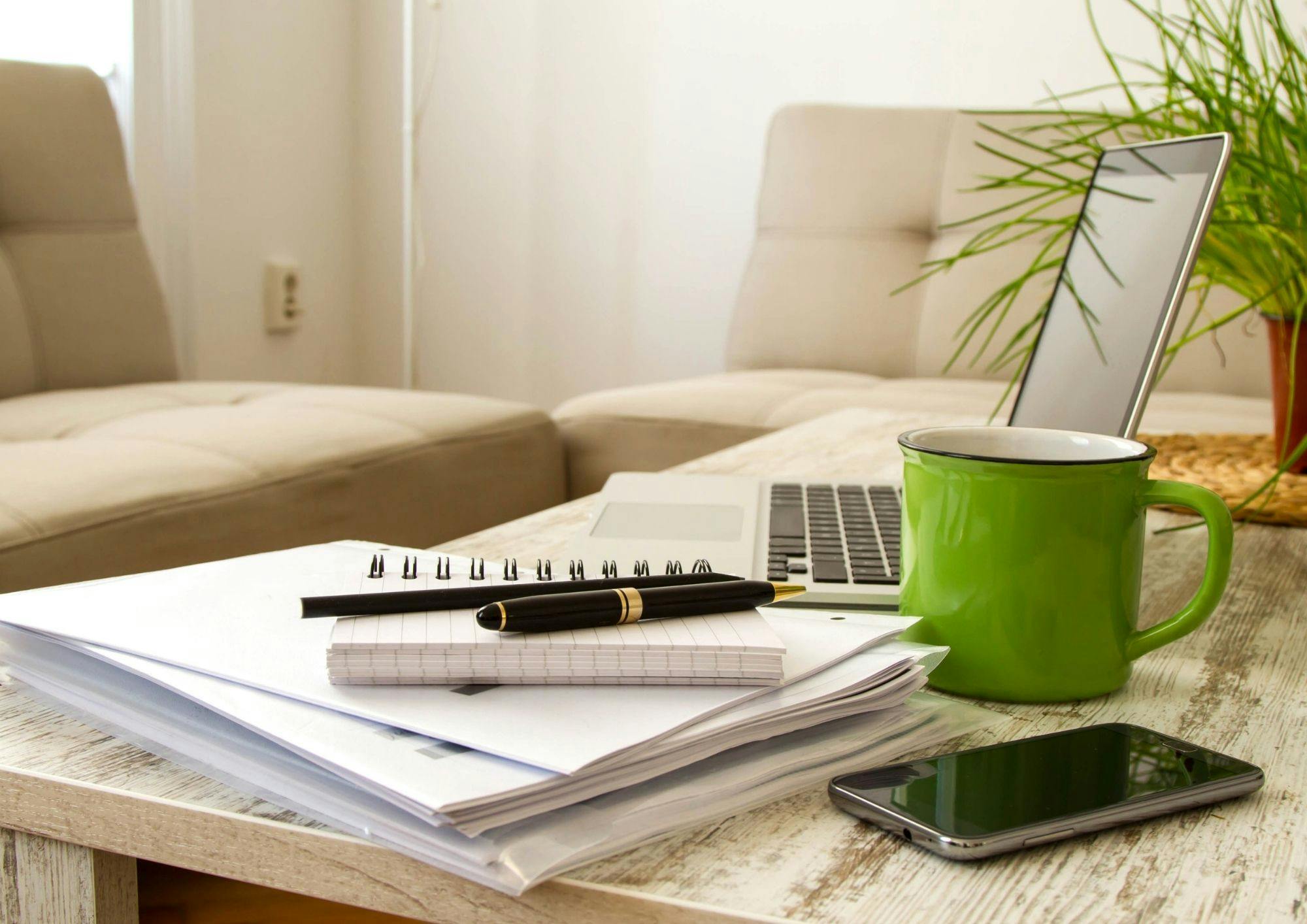 Working from home Working from home