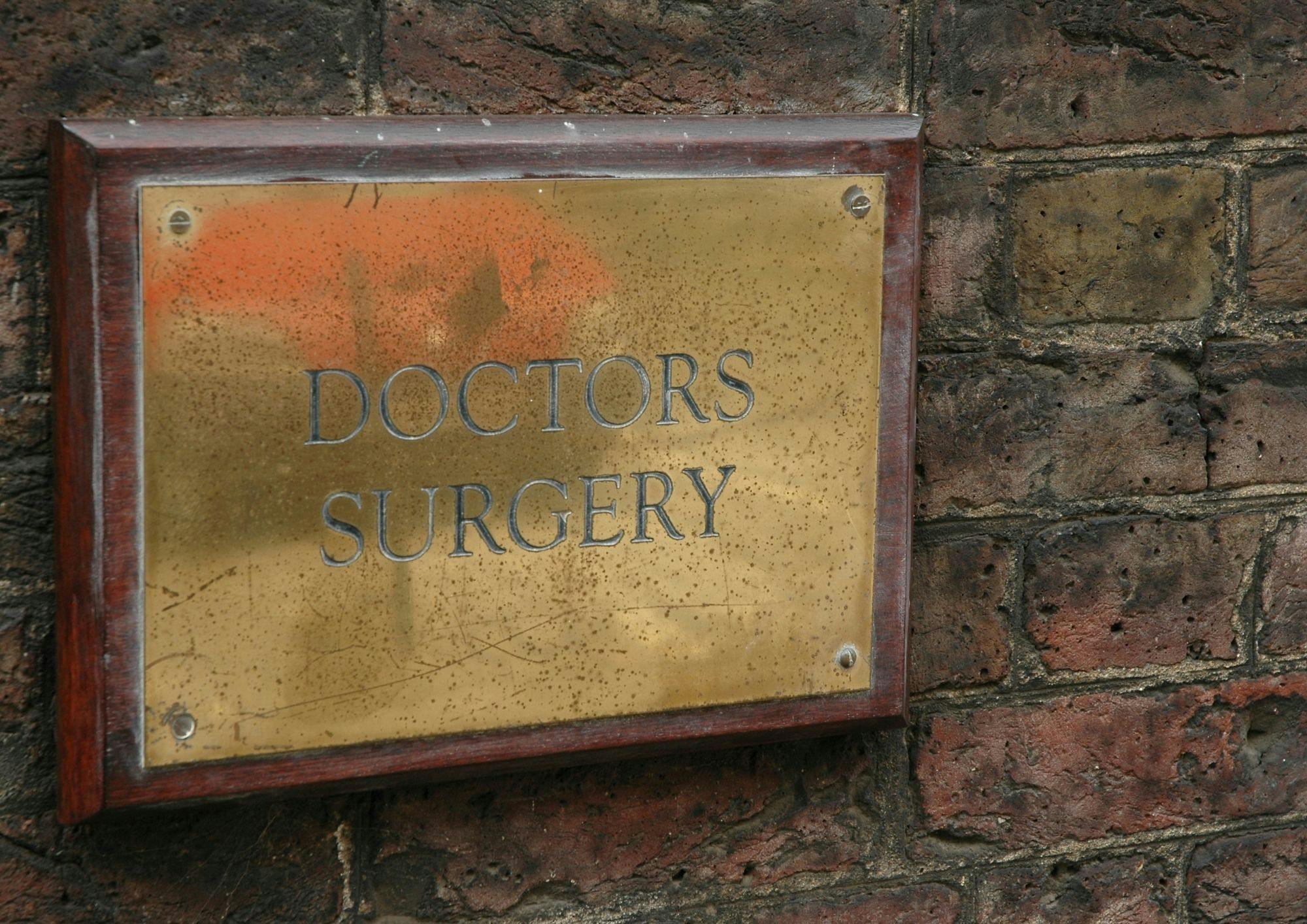 Stock image of a doctors surgery