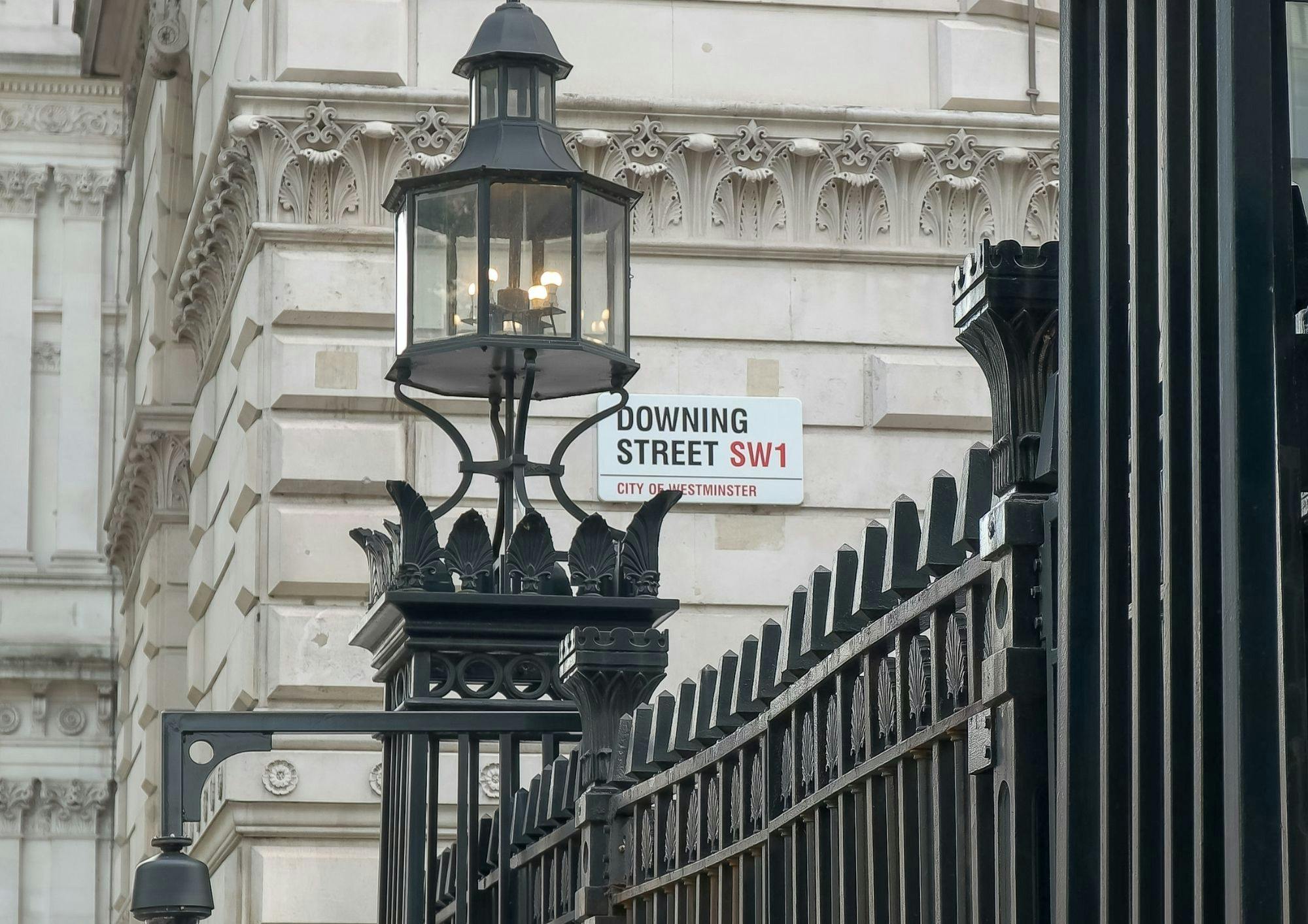 Stock image of 10 Downing Street