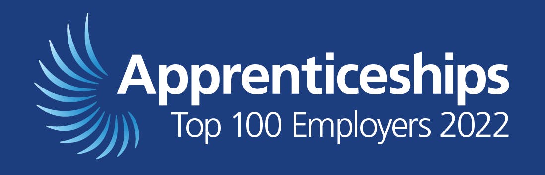 Apprenticeships top 100 employers 2022