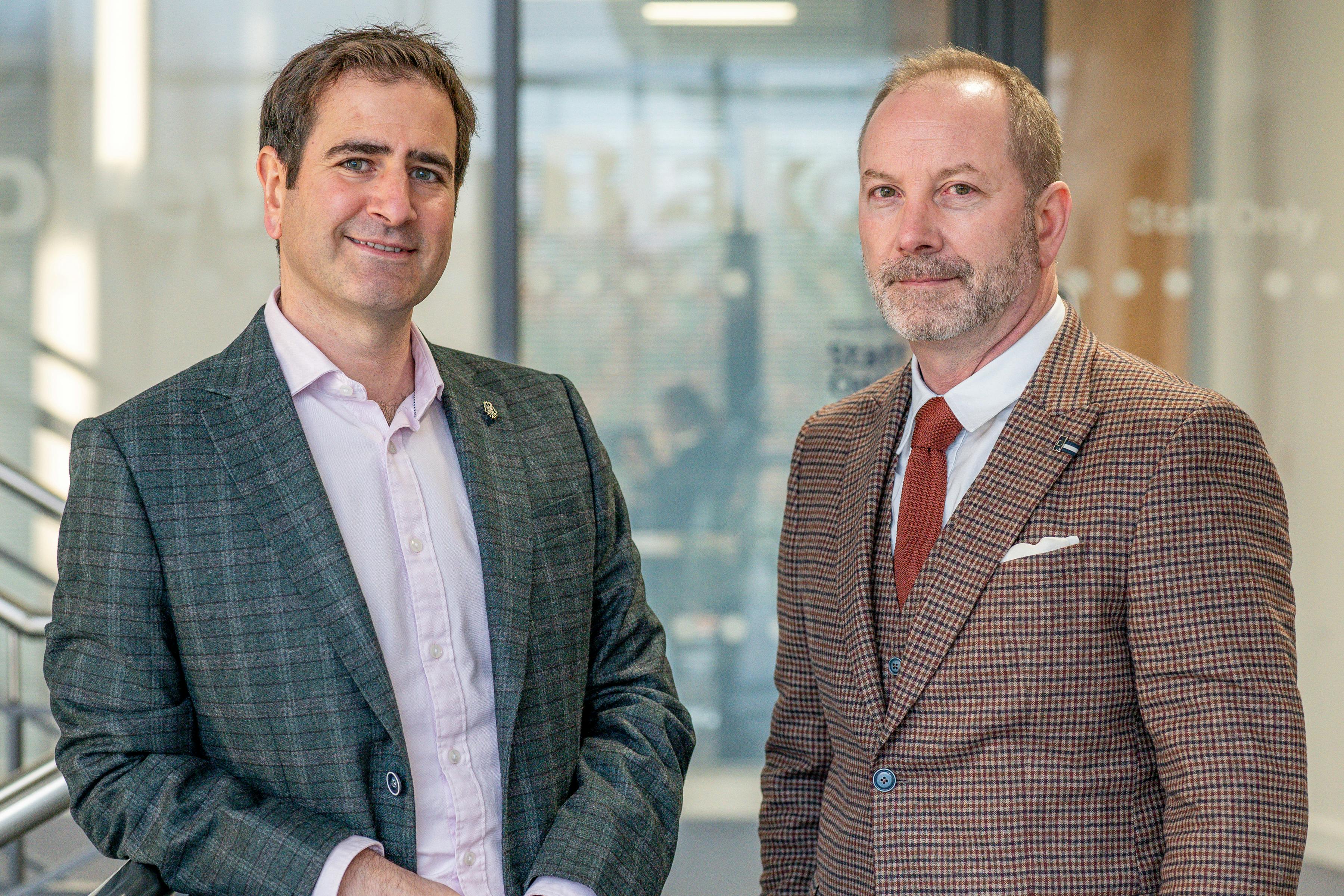 Simon Watson and kevin Bunting senior partners for Lovewell Blake