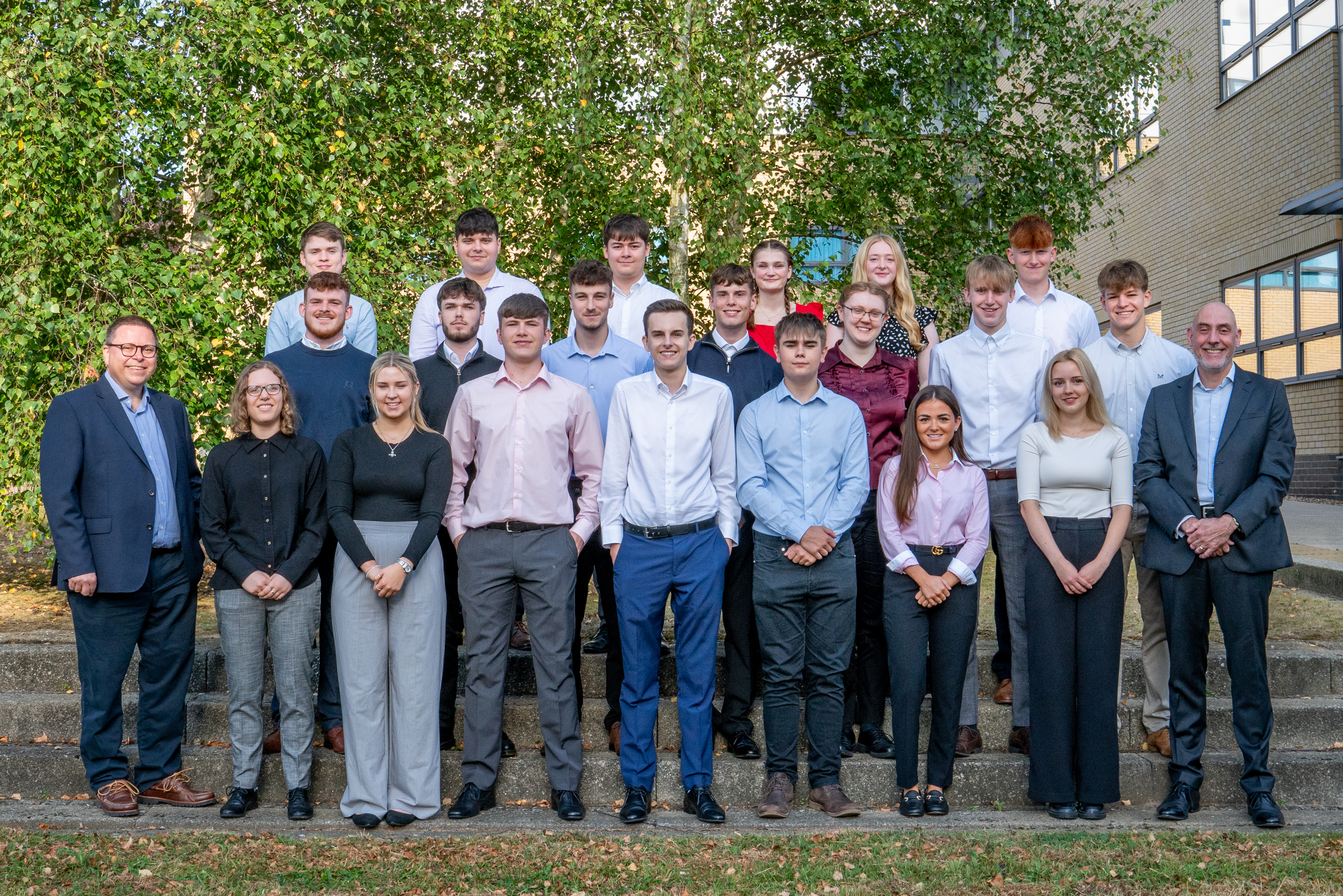 Group photo of Lovewell Blake Trainee Accountants